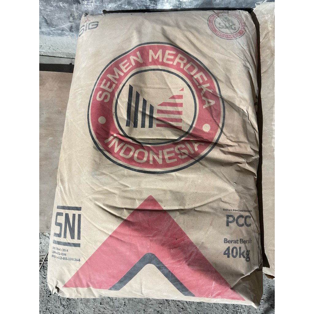 Jual Semen Merdeka PCC 40 KG / Semen Abu Merdeka Per SAK | Shopee Indonesia