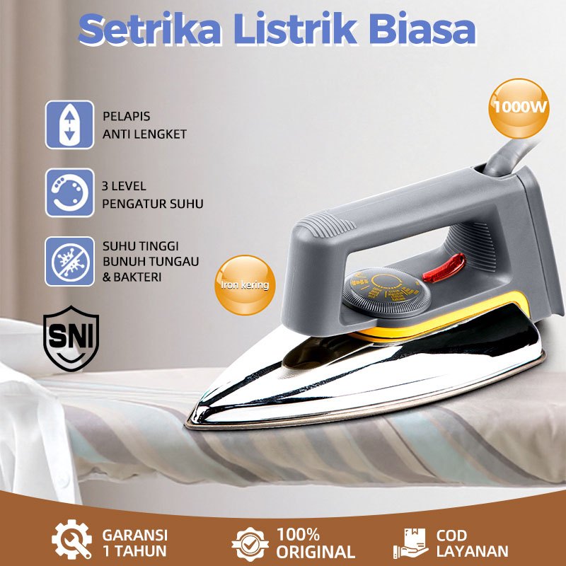 Jual [READY STOCK] Setrika Kering / Setrika Automatic Iron Classic ...