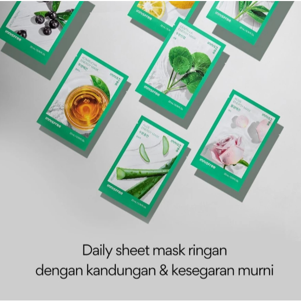 Jual INNISFREE Energy Mask Masker Wajah Sheet | Shopee Indonesia
