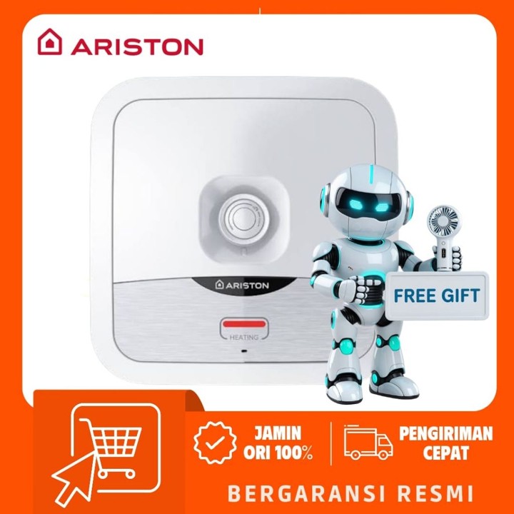 ARISTON Water Heater Andris2 B 10L/15L/30L Pemanas Air Listrik 10L/15L/30L
