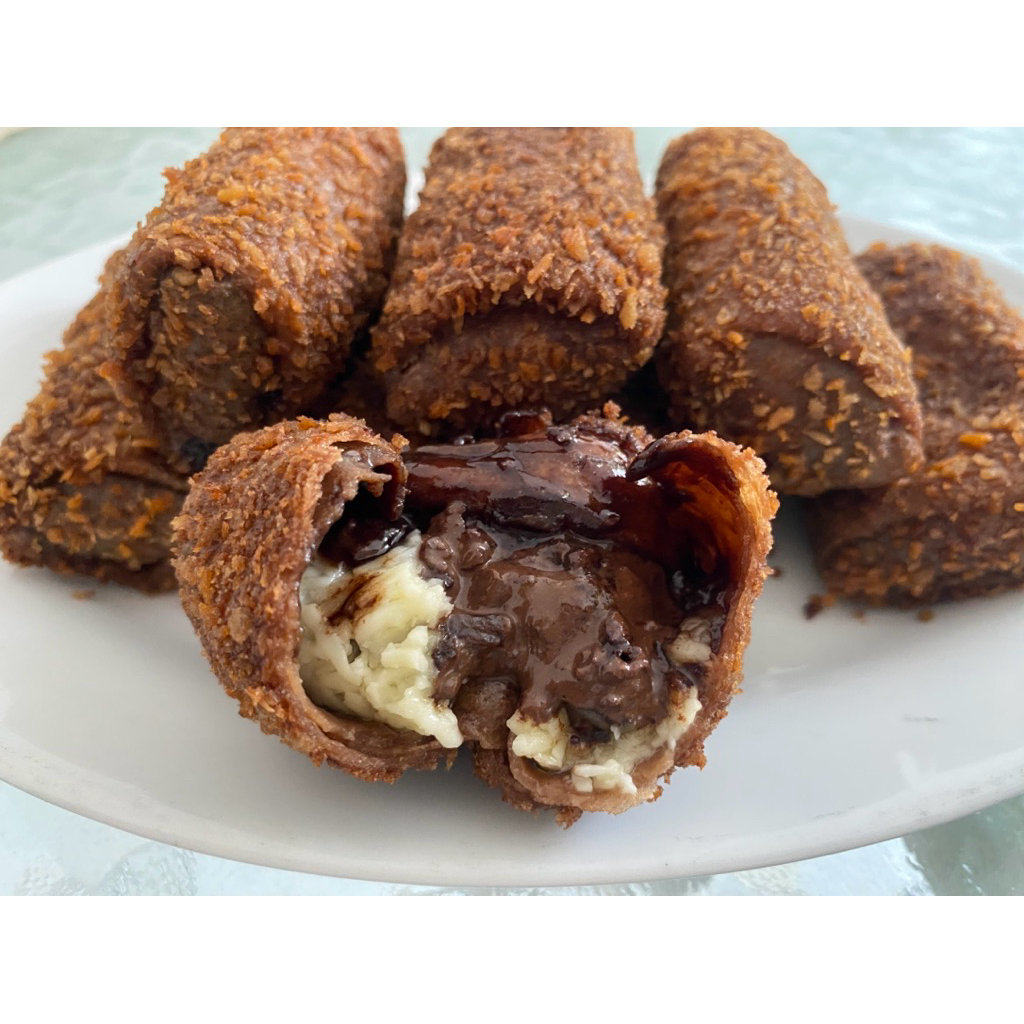 Jual Ready stock Risol Coklat crunchy Keju Premium Halal by dudyfood ...