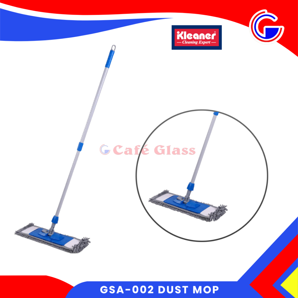Dust Mop Microfiber Kleaner - Pel Lantai Kering Gagang Panjang - Gsa-002 Dust Mop - Gsra002 Refill