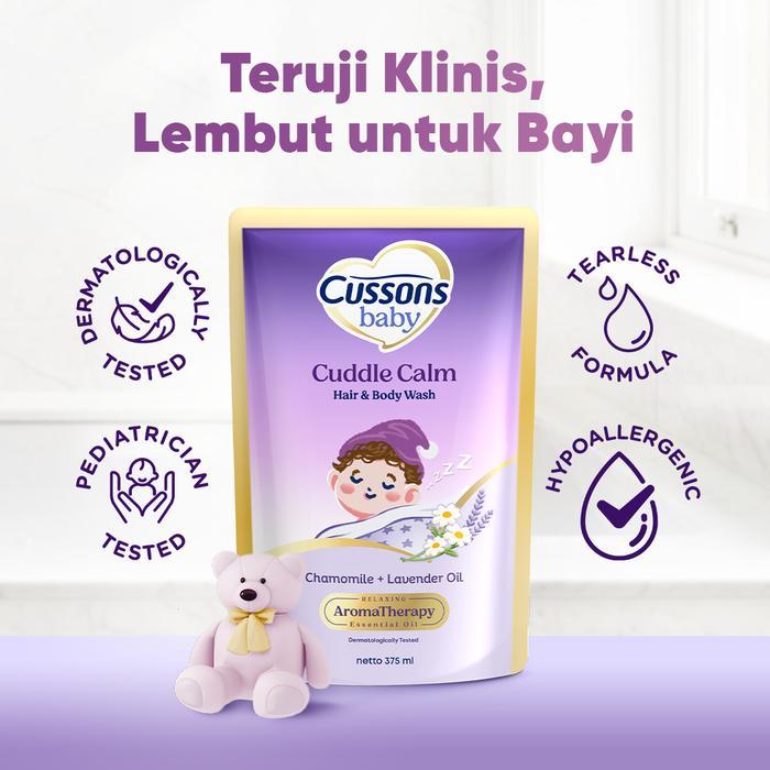 Jual CUSSONS H&B WASH CUDDLE CALM 375 REFIL | Shopee Indonesia