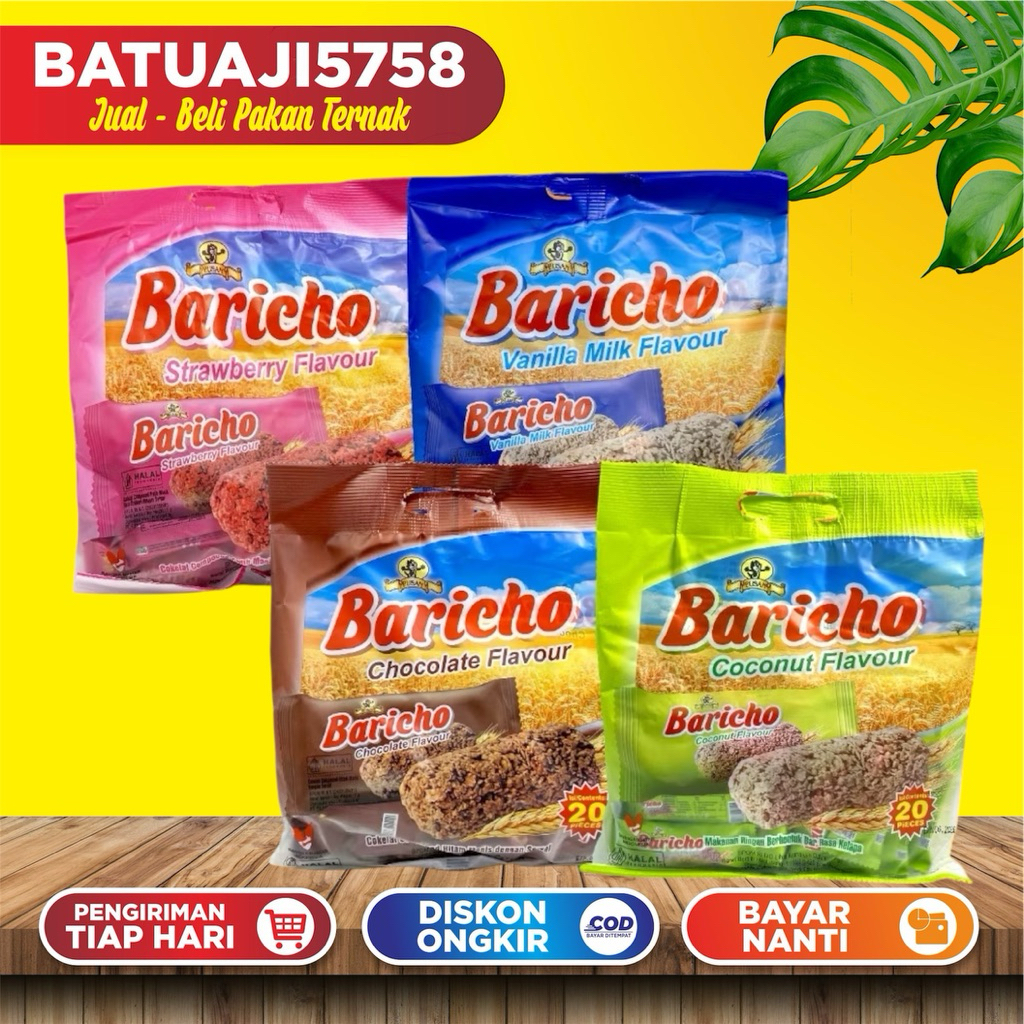 Jual Paket Hemat 3 Bungkus Baricho Varian Rasa Mix Random | Shopee ...