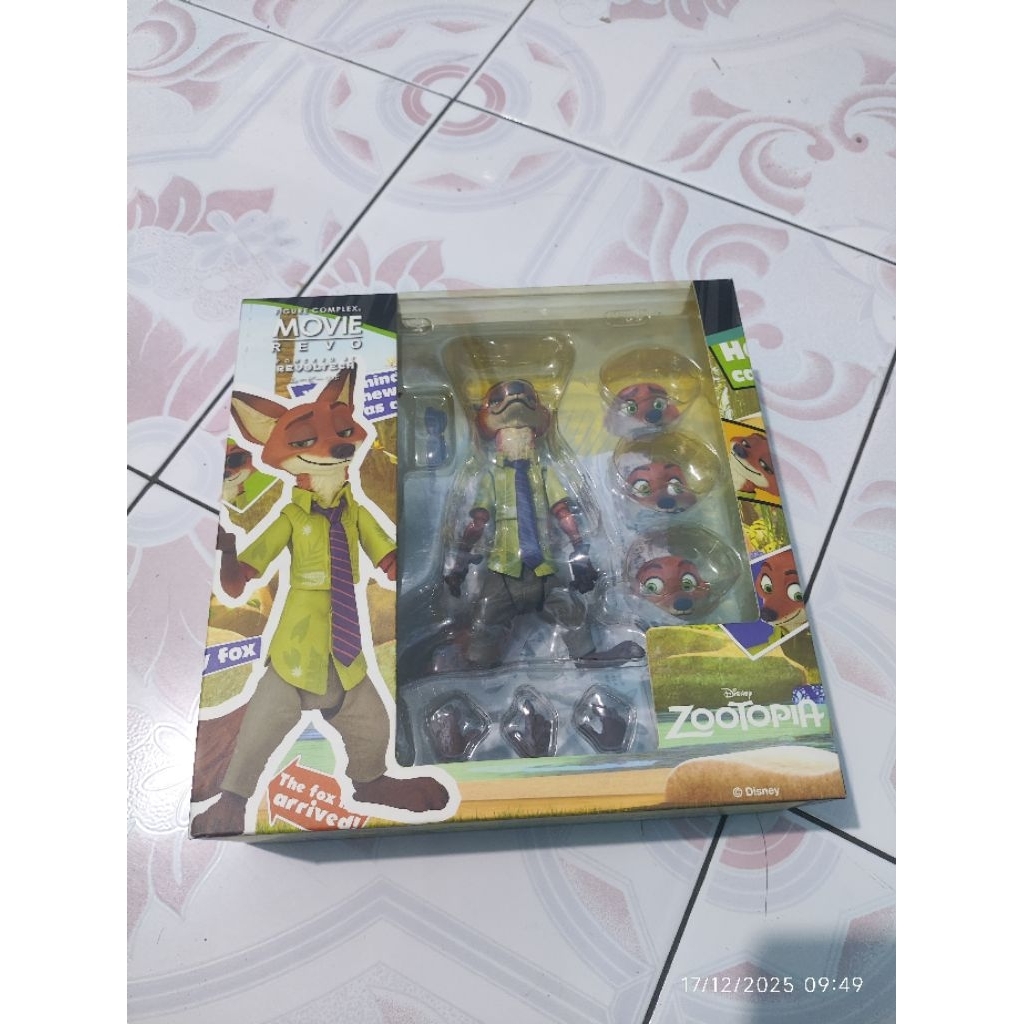 Jual Revoltech Nick Wilde Zootopia Amazing Yamaguchi original movie ...