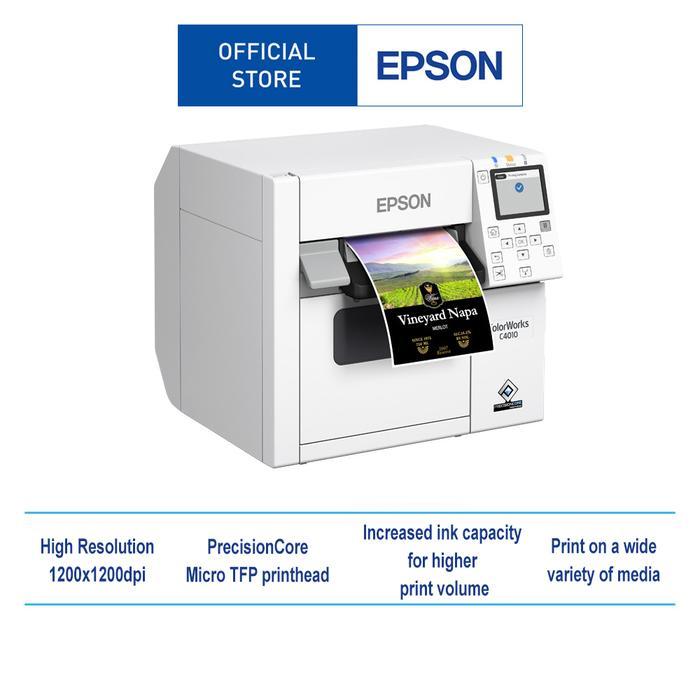 Printer Label Epson ColorWork CW-C4050 C4050 Pigment pengganti C3510 - C4050