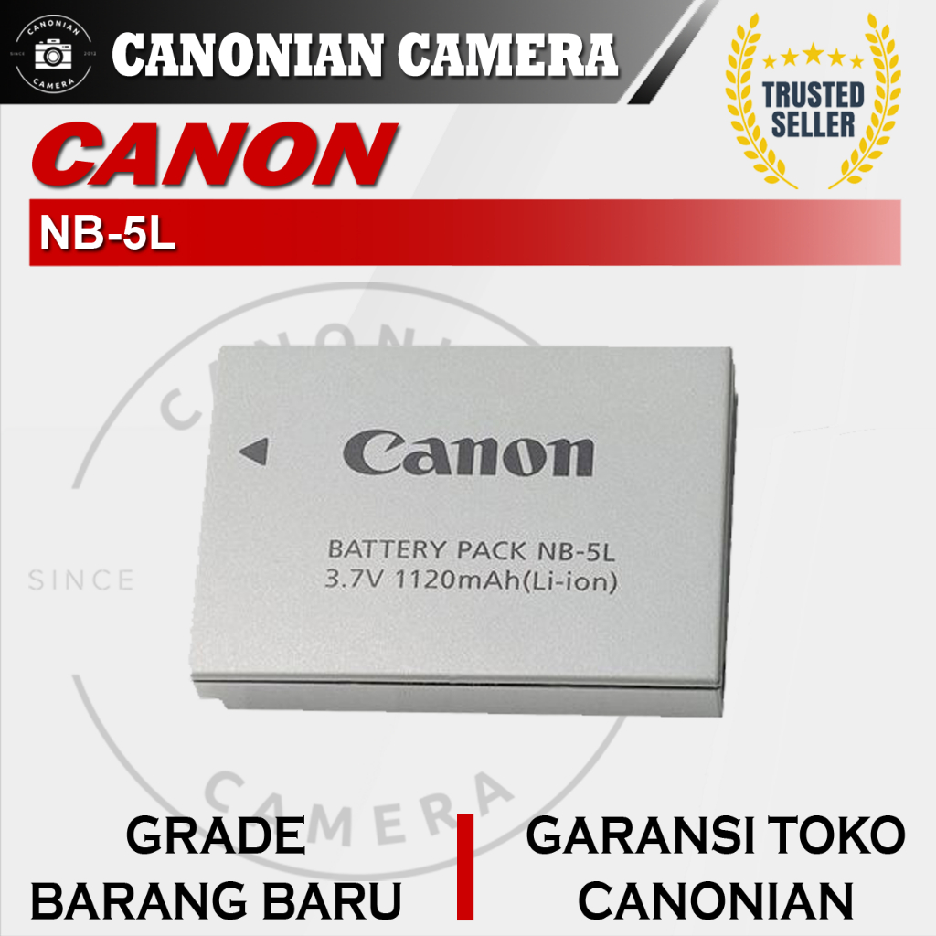 Batteria Ricaricabile NB-5L 1150mAh Per Canon PowerShot S100, S110, SX200 IS, SX210 IS, SX220 HS, SX230 HS E IXUS 90/800/850/860/870/900Ti/950/960/970/980/990 IS - 2