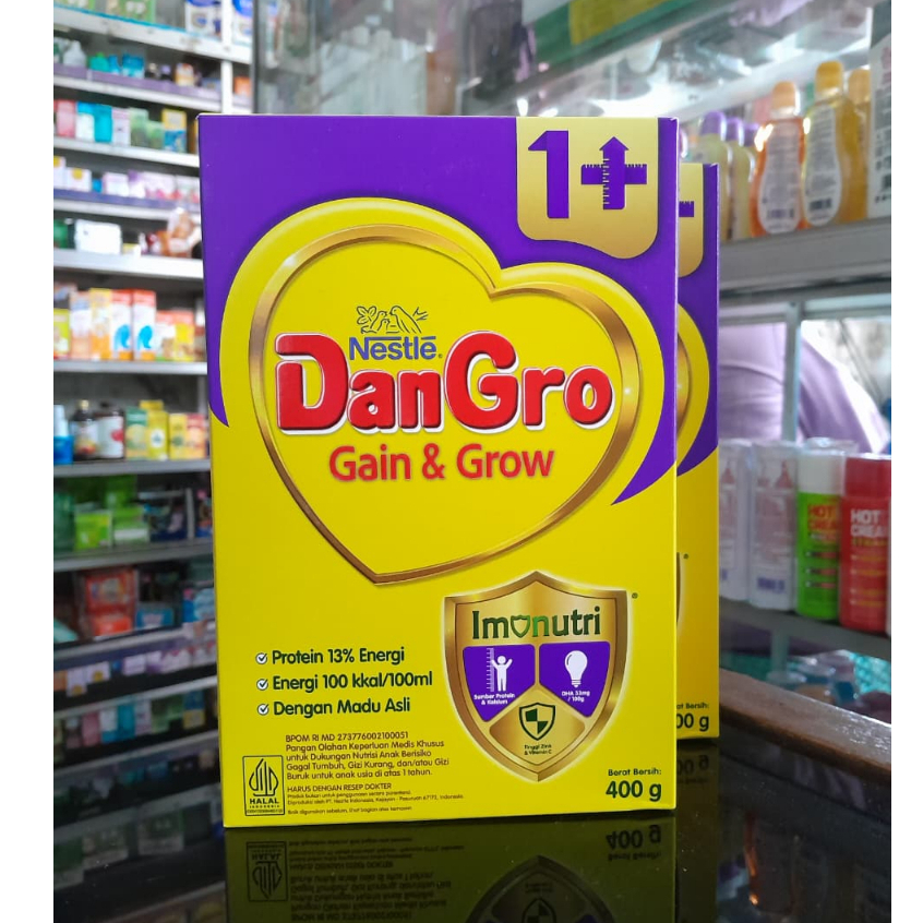 Jual DANCOW DanGro Gain & Grow 400g dengan Protein Tinggi untuk Anak ...