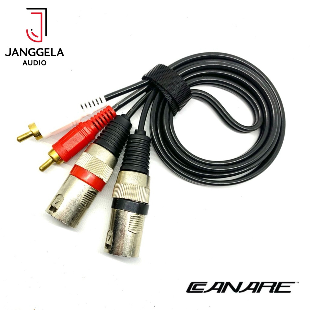 Jual JANGGELA AUDIO Kabel Audio dengan Konektor RCA dan XLR Male untuk ...