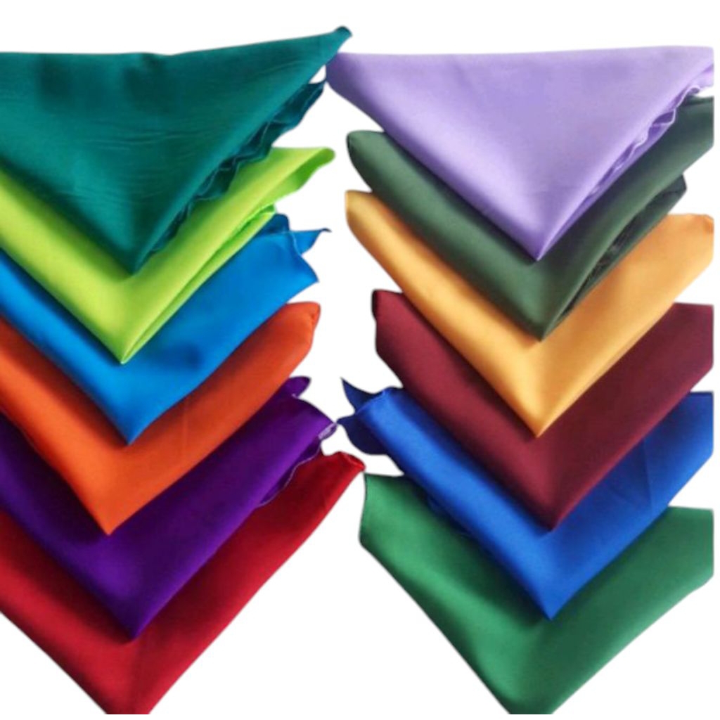 Jual Slayer Scraf Bandana Segitiga Polos Warna Sal slayer polos ...
