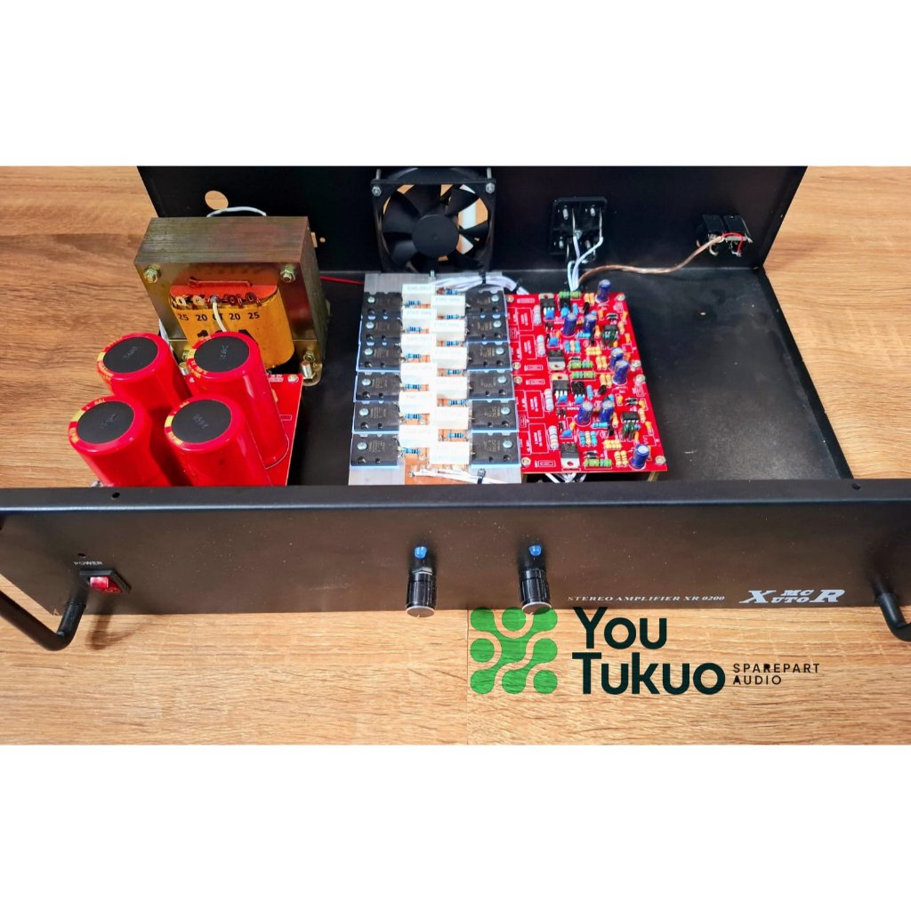 Jual POWER RAKITAN 10A CT45 2 Channel / STREO BOX BESAR Power Suplly ...