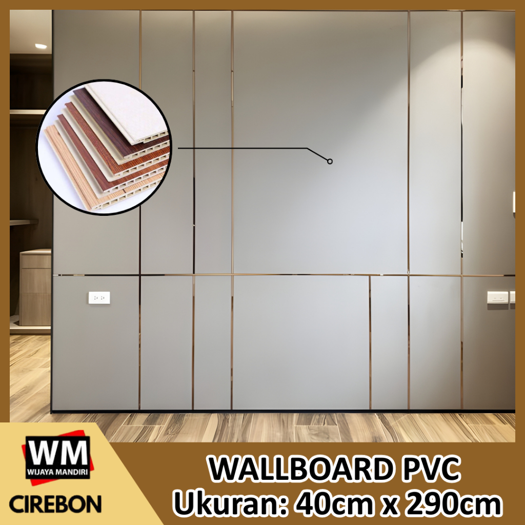 Jual Wallboard Dinding PVC | Wallboard PVC | Wallboard PVC 3 Meter ...