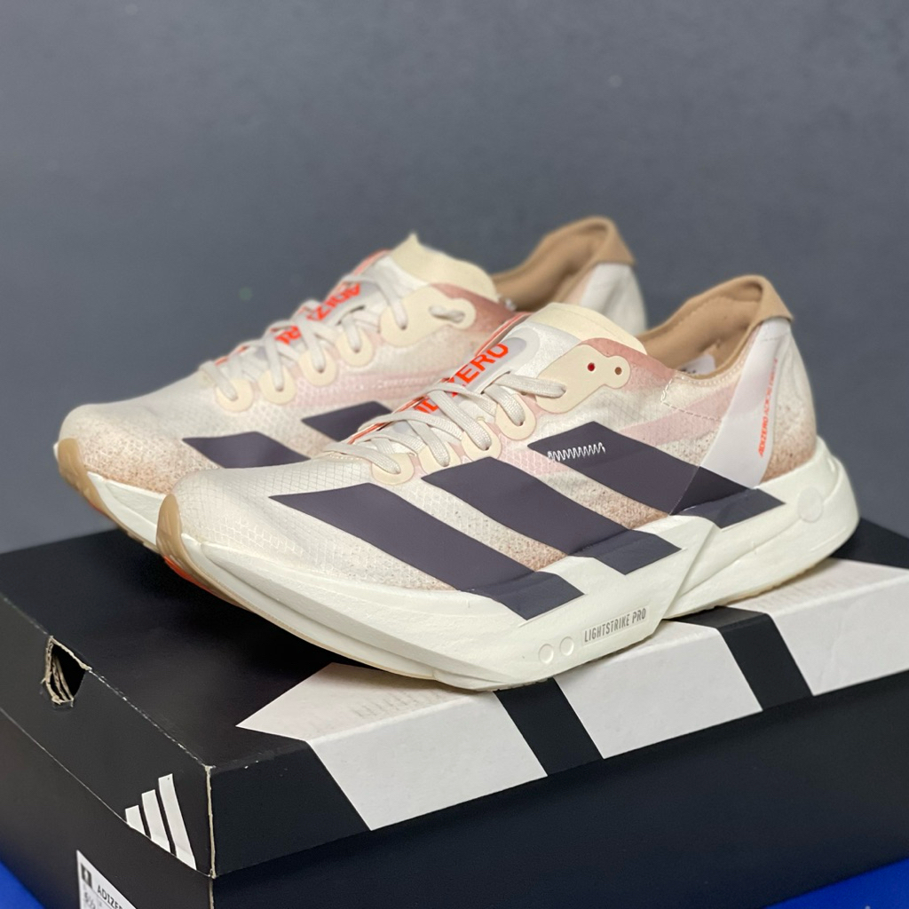 Jual ADIDAS Adizero Adios Pro 4 - Chalk White / Grey Strata | JR6367 ...