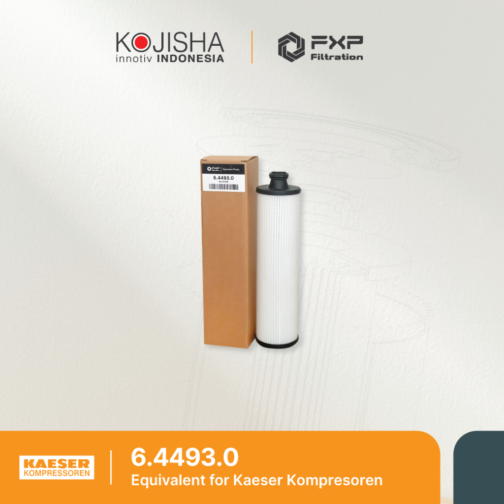 Jual FXP Filtration 6.4493.0 Oil Filter Equivalent for Kaeser - Filter ...