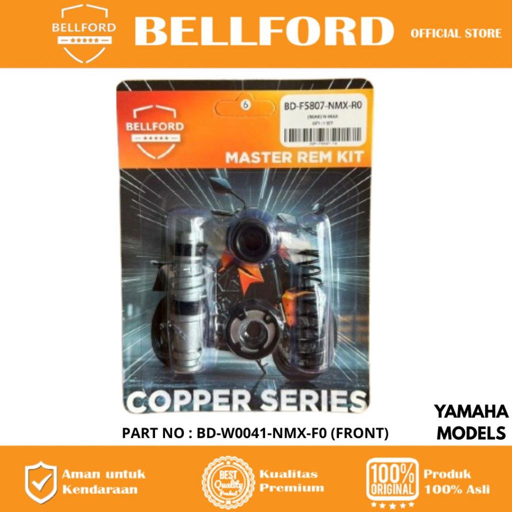 Jual BELLFORD Master Rem Kit NMAX FRONT REAR DEPAN BELAKANG MOTOR ...