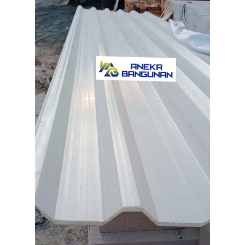 Jual Atap UPVC 2 Layer / Double Layer Transparant / Translucent (bukan ...