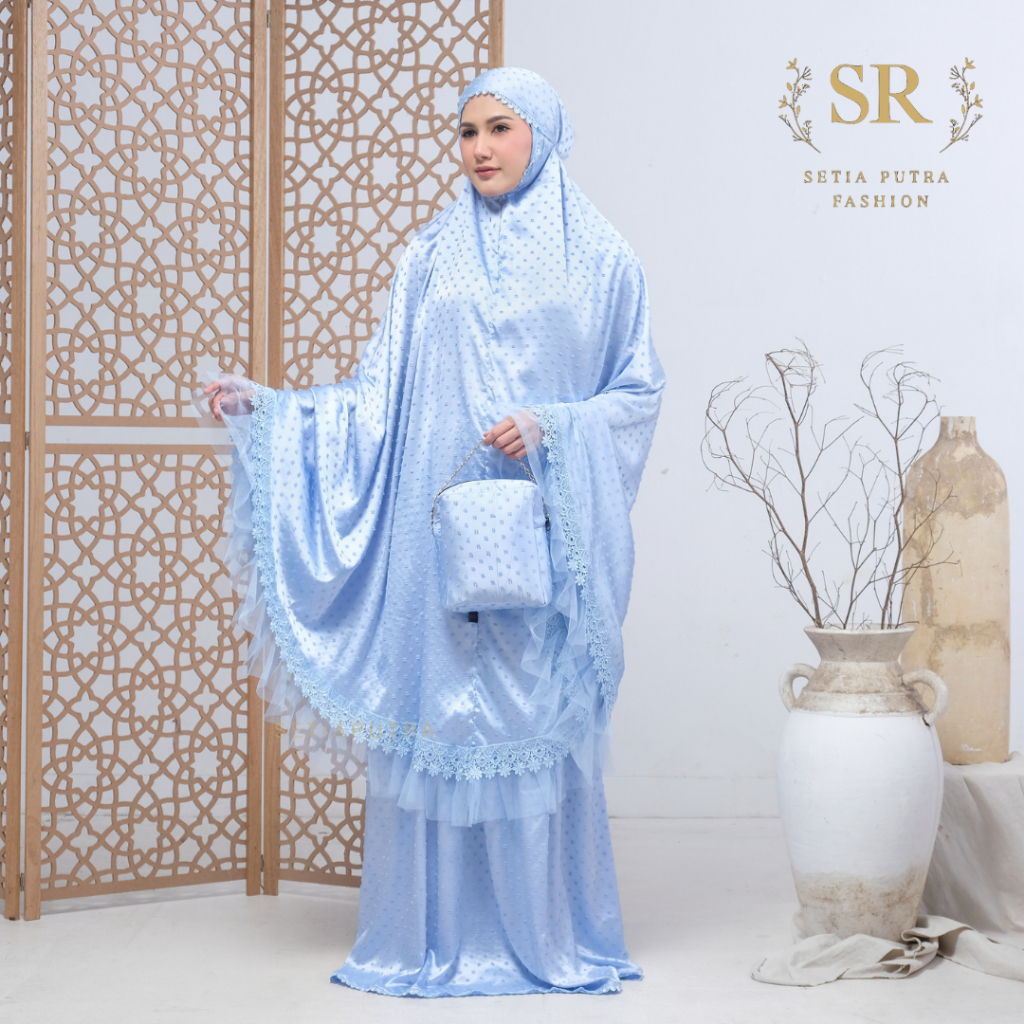 SETIA PUTRA - Mukena Dewasa Silk Armani 2in1 Cala Series