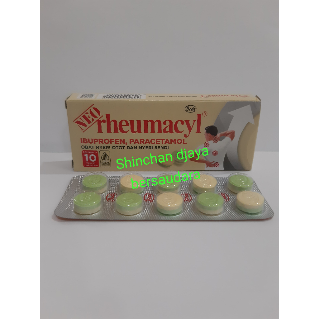Jual KEMASAN BARU NEO RHEUMACYL BOX ISI 20 TABLET - Pereda nyeri demam ...