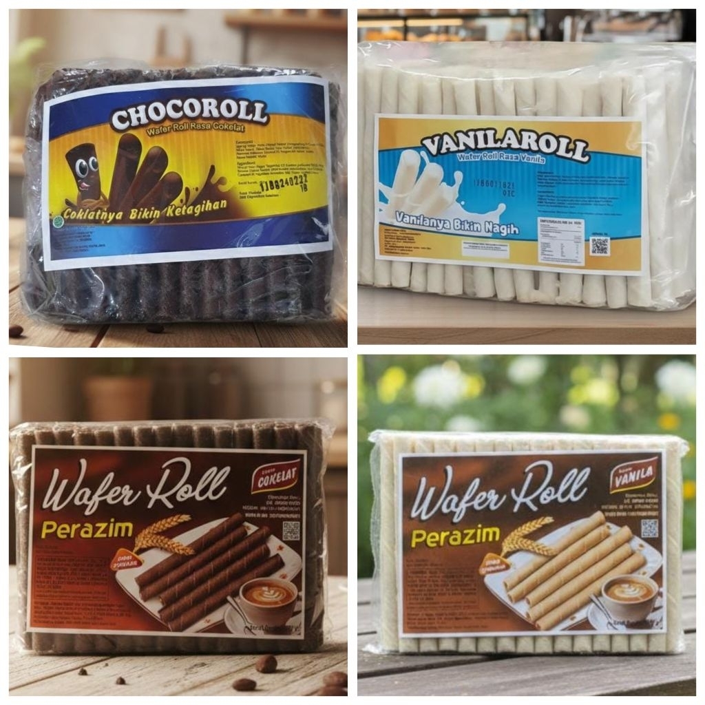 Jual Wafer Stick WAFER ROLL 900Gr / CHOCOROLL 800Gr | Shopee Indonesia