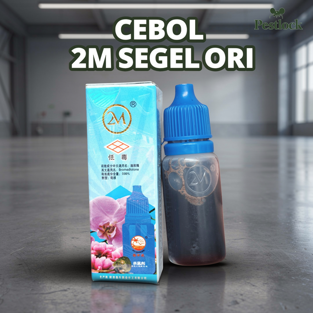 Jual RACUN TIKUS 2M CEBOL DOSIS 0,99% BERGARANSI SEGEL SHIELD TAG ...