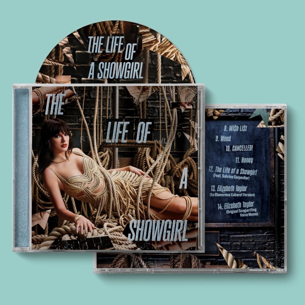 Jual CD Taylor Swift - The Life Of A Showgirl (Deluxe) - Original