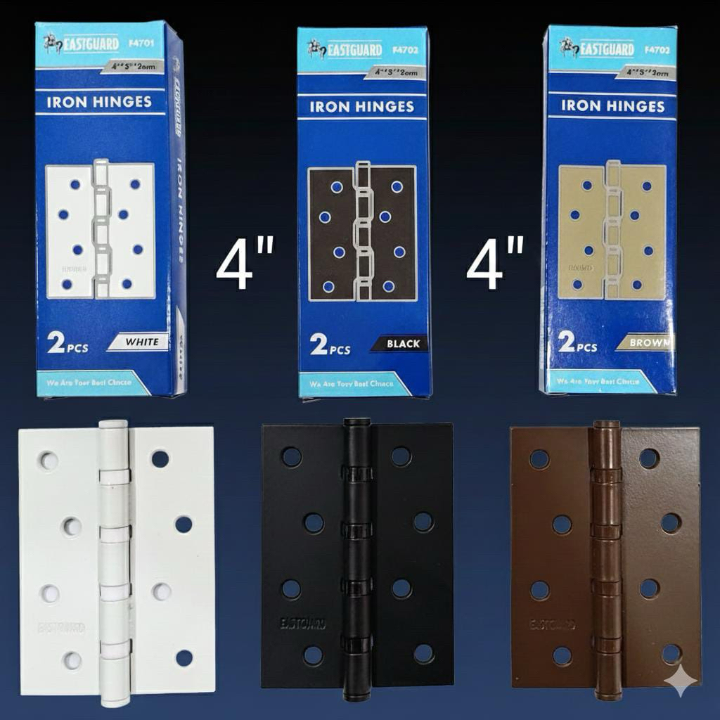 Jual GROSIR ( 12 PASANG ) ENGSEL PINTU - Engsel Nylon 4 inch - ENGSEL ...
