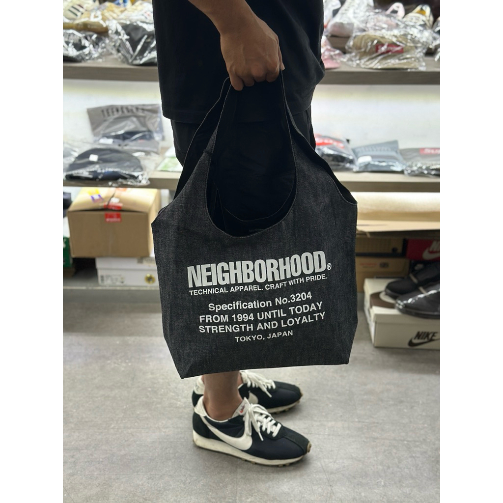Jual Neighborhood Japan Denim Monk Bag 100% ORIGINAL | Shopee