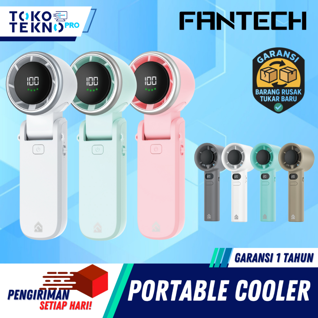 Jual Fantech Life Portable Cooler Kipas Mini PAC Series - Mini Handheld ...