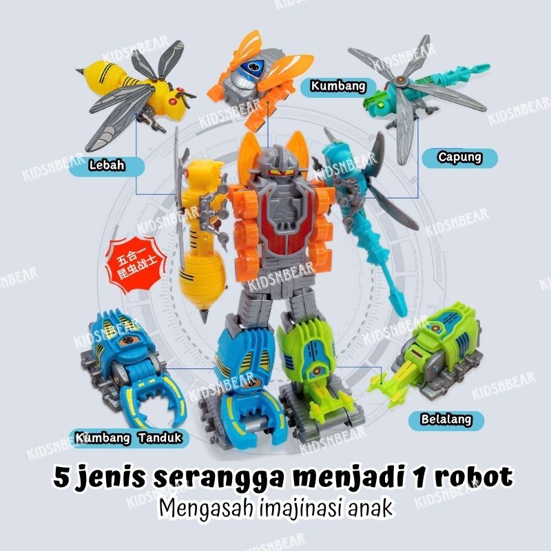 Jual Robot | Mainan robot | Serangga transformers | Mainan Anak Edukasi ...