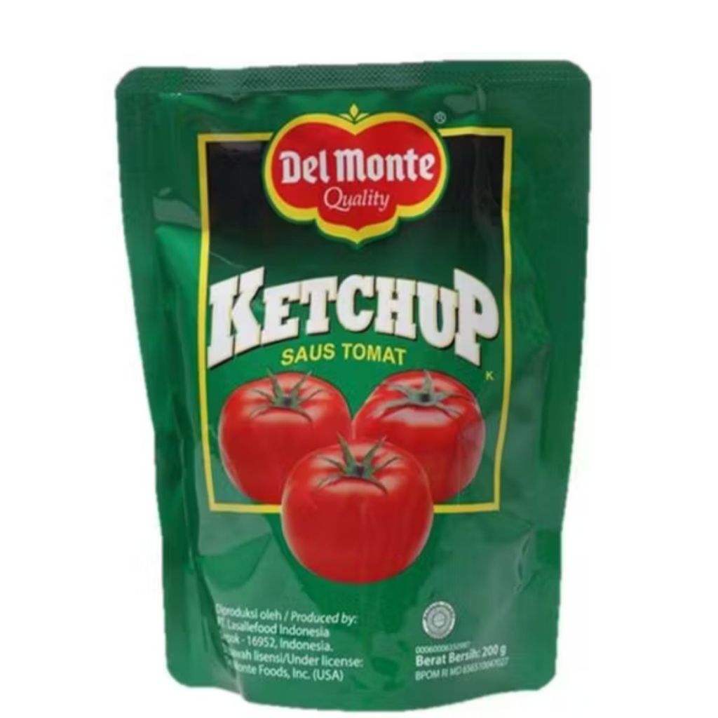 Jual Delmonte Saus Tomat Pouch 200 Gr Original - Rasa Tomat Asli ...