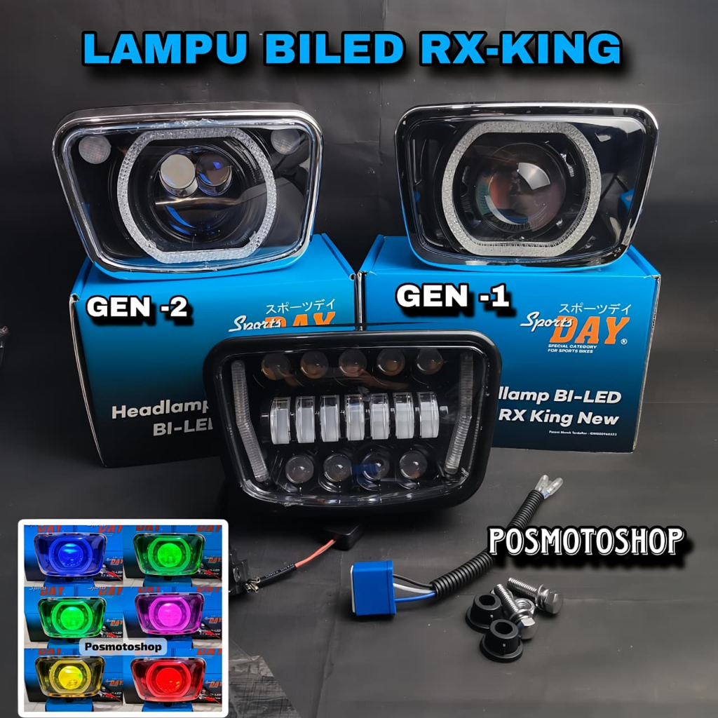 Jual Lampu Biled Billed Rx King Set Batok Biled Rx King Bmw Gen-1/Gen-2 ...