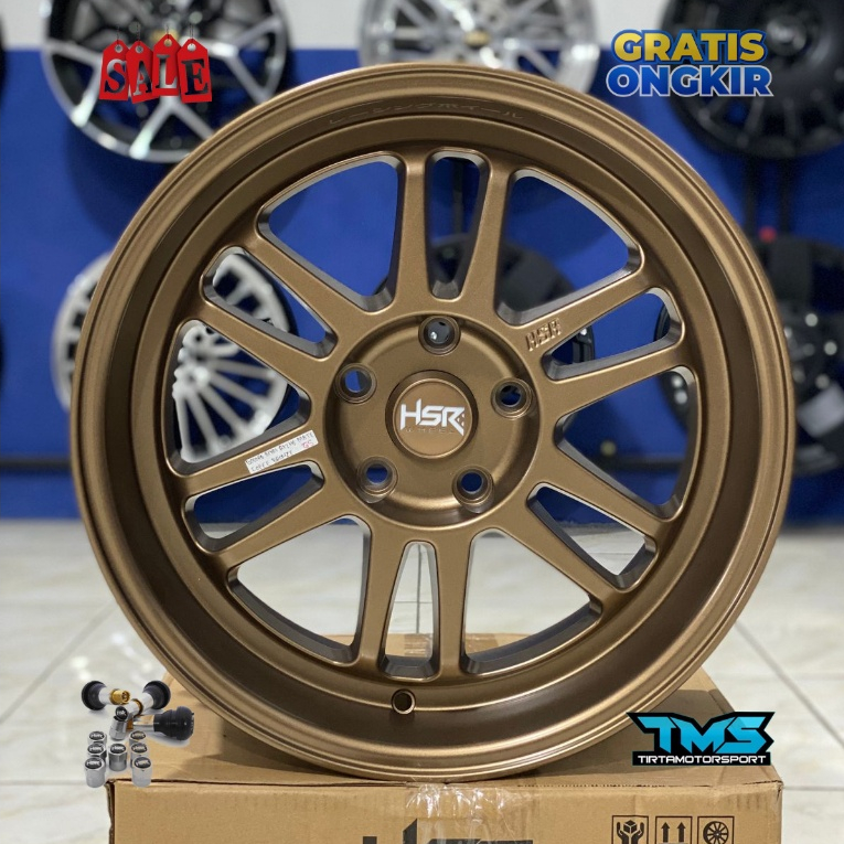 Jual VELG MOBIL RACING RING 17 HSR BOROKO BLY PCD 5X114,3 LEBAR 8,5 ...