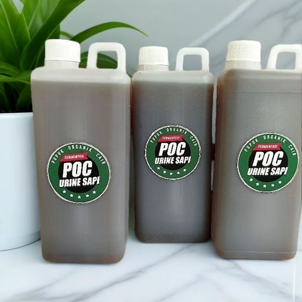 Jual POC urin sapi fermentasi kemasan 1 liter | Shopee Indonesia
