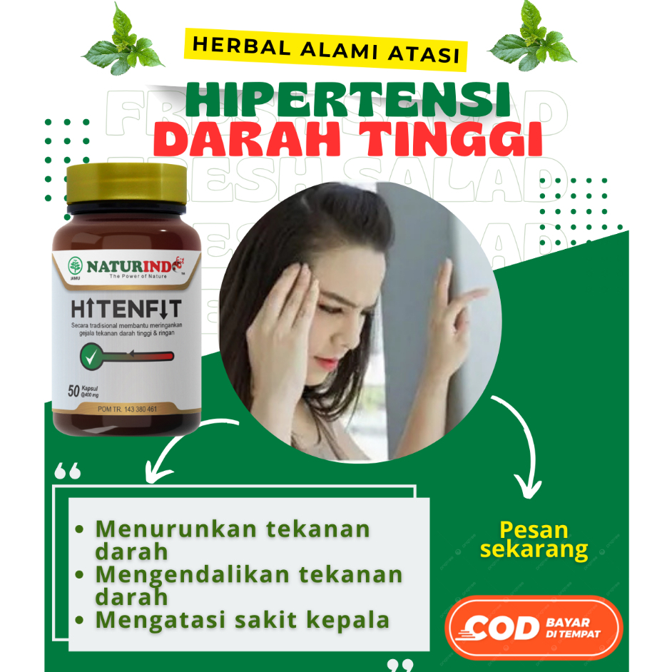 Jual OBAT HERBAL PENURUN TEKANAN DARAH TINGGI HIPERTENSI HYPERTENSI ...