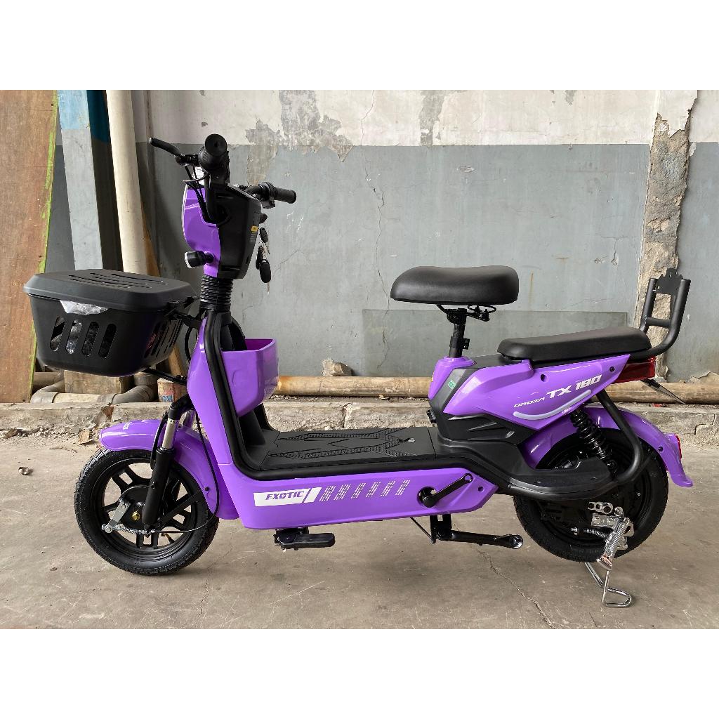 Sepeda listrik NEW EXOTIC TX180 500WATT BY PACIFIC Sepeda Listrik Bergaransi Resmi