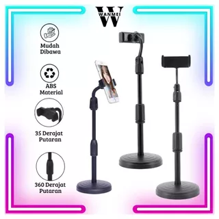 WM Folding dekstop phone stand HD-23 holder lipat holder meja dan dudukan untuk handphone