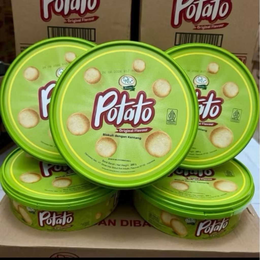 Jual potato by dnex isi 6 kaleng 1 dus potato | Shopee Indonesia