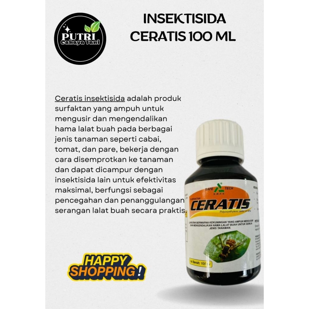 Jual INSEKTISIDA CERATIS KEMASAN 100 ML | Shopee Indonesia