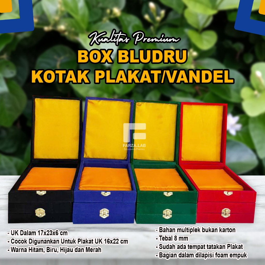 Jual Box Plakat Bludru/Kotak Bludru/Box Vandel Marmer/Kotak Plakat /BOX ...