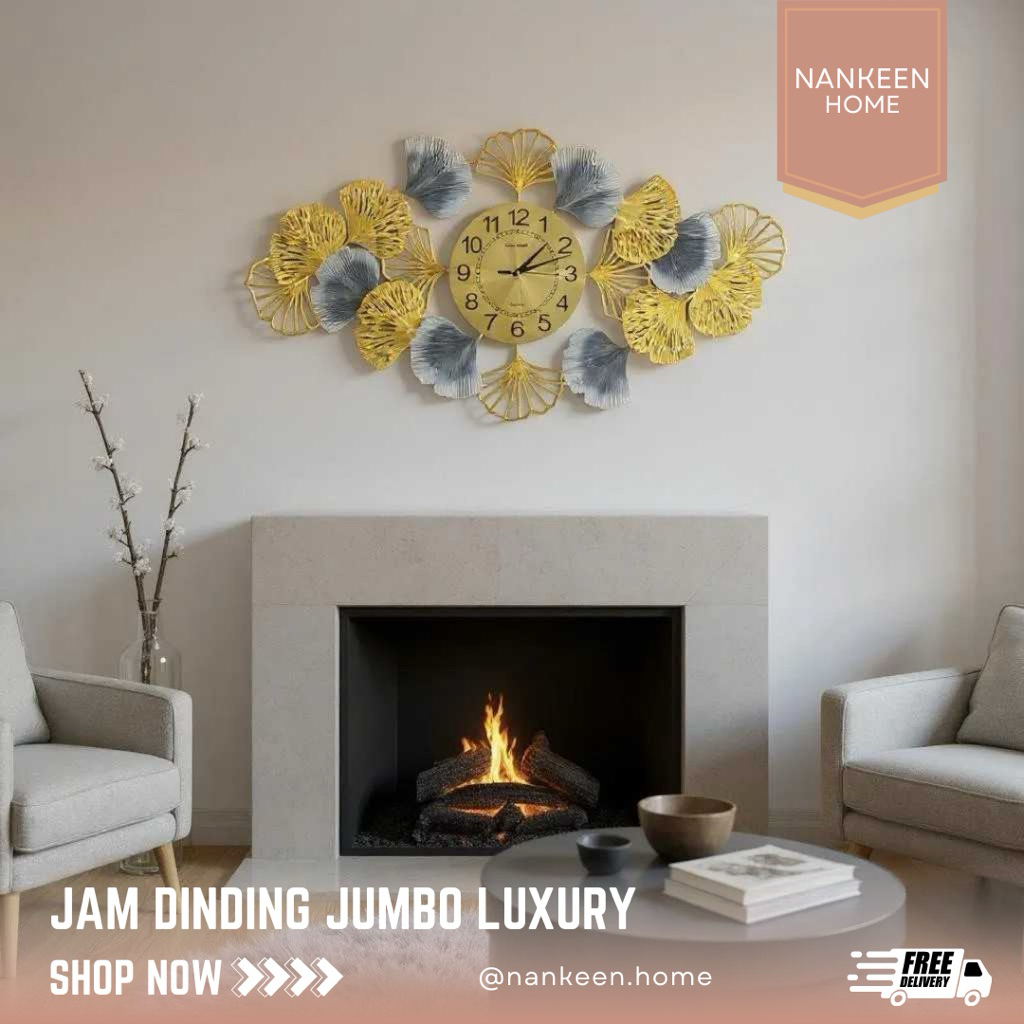 Jual nankeen - Jam Dinding Jumbo European Style - FREE BUBBLE WRAP/Jam ...