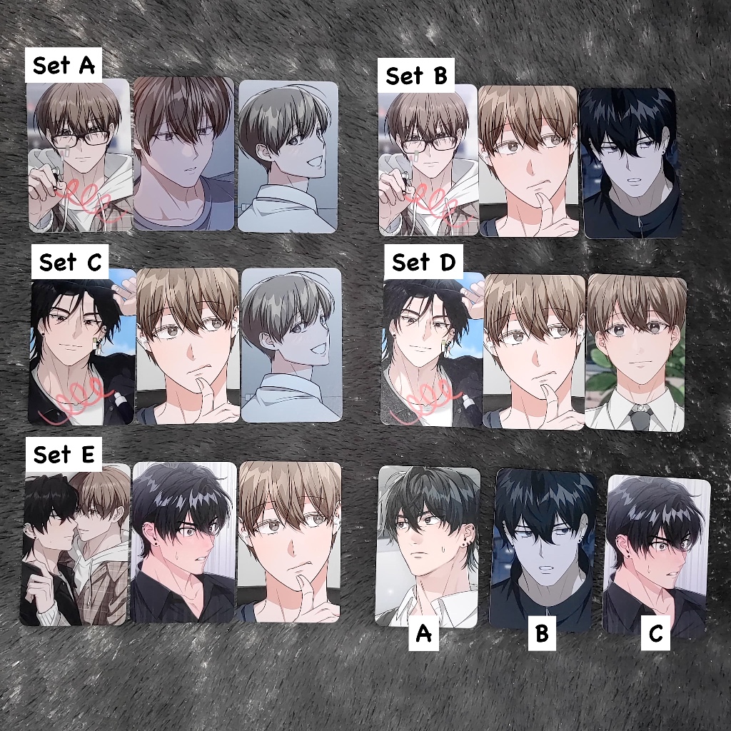 Jual Official [Virtual Strangers] random photo card (rpc) Lezhin ...