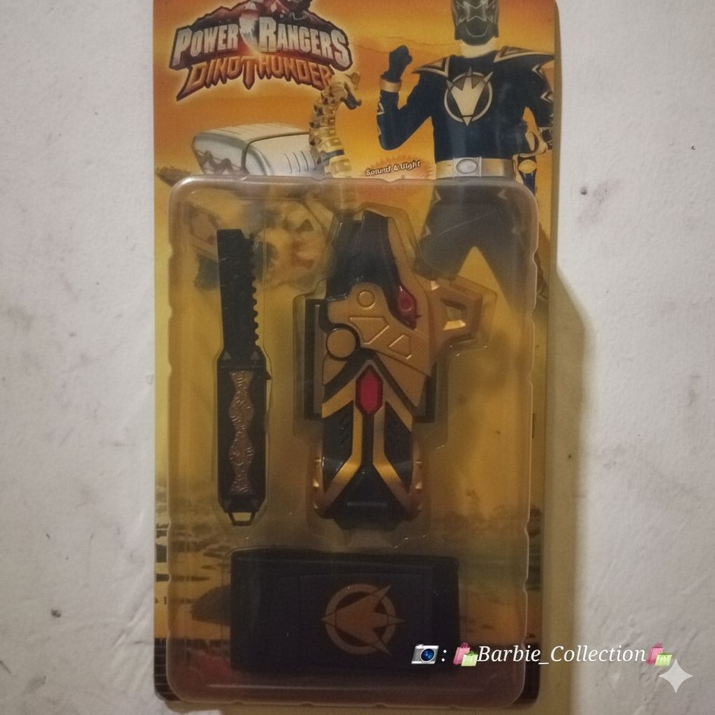 Jual Jam tangan power ranger dino thunder || DX Dino Thunder hitam ...