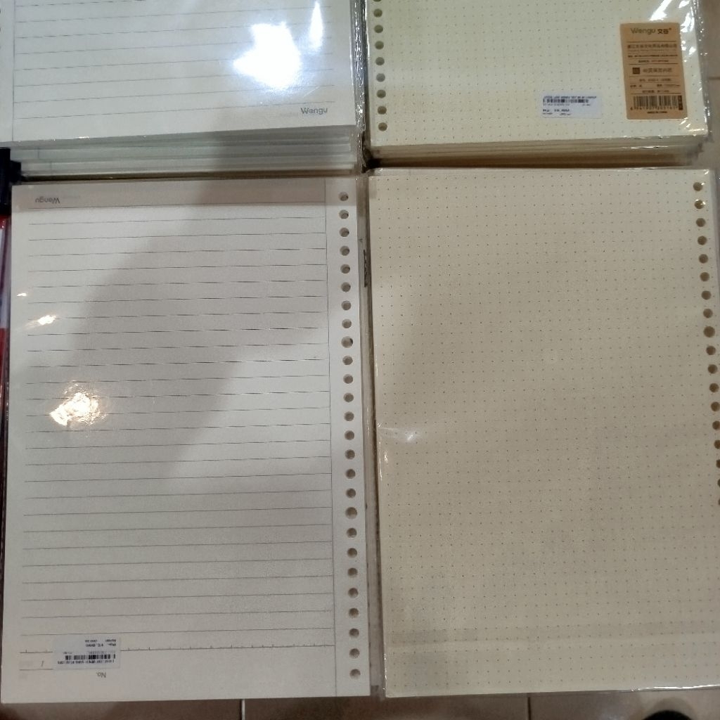 Jual LOOSE LEAF WENGU B5 60 LEMBAR | Shopee Indonesia