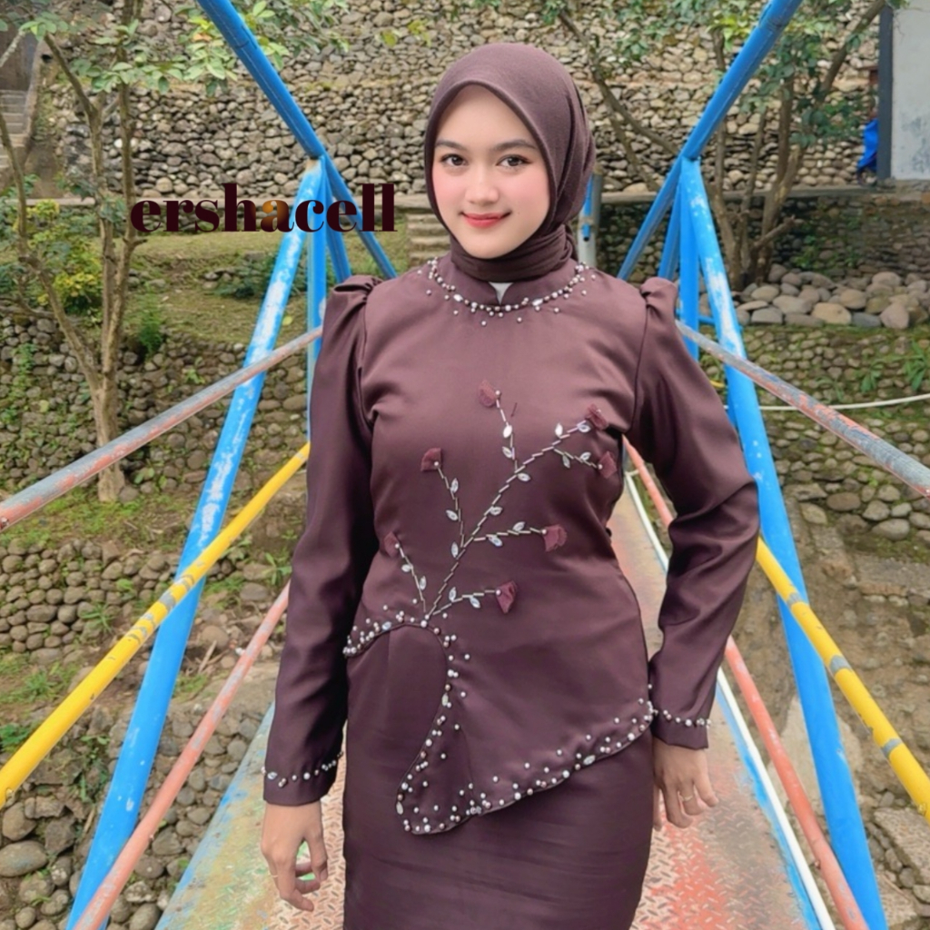 Jual shellena dress model simpel bahan Maxmara Premium dengan Rok Model ...