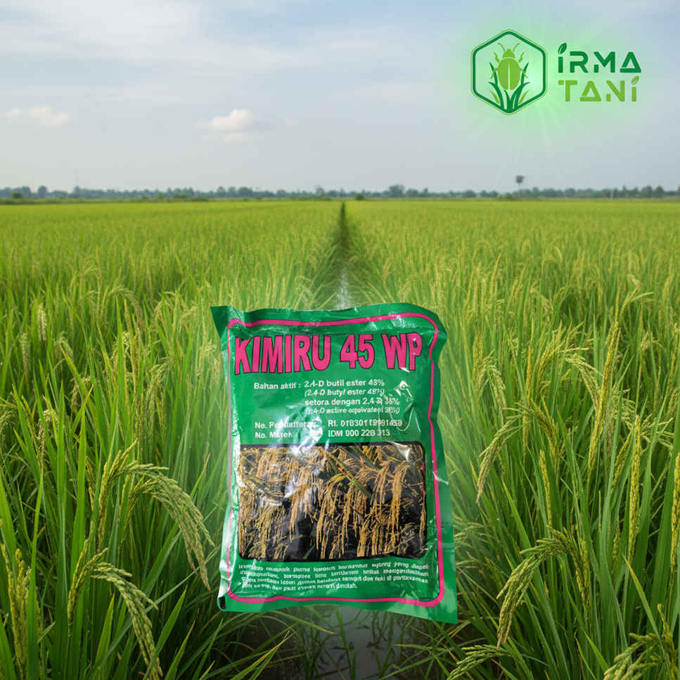 Jual HERBISIDA KIMIRU 45WP 200GR 2,4-D Basmi Gulma Sawah Padi | Shopee ...