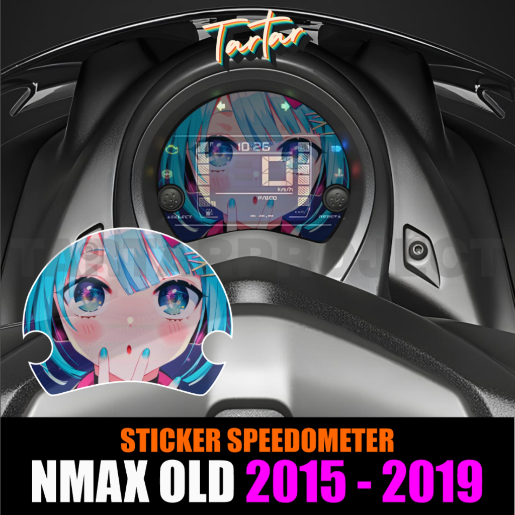 Jual Sticker Stiker Spido / Speedometer Transparant Anime Nmax 2015 ...