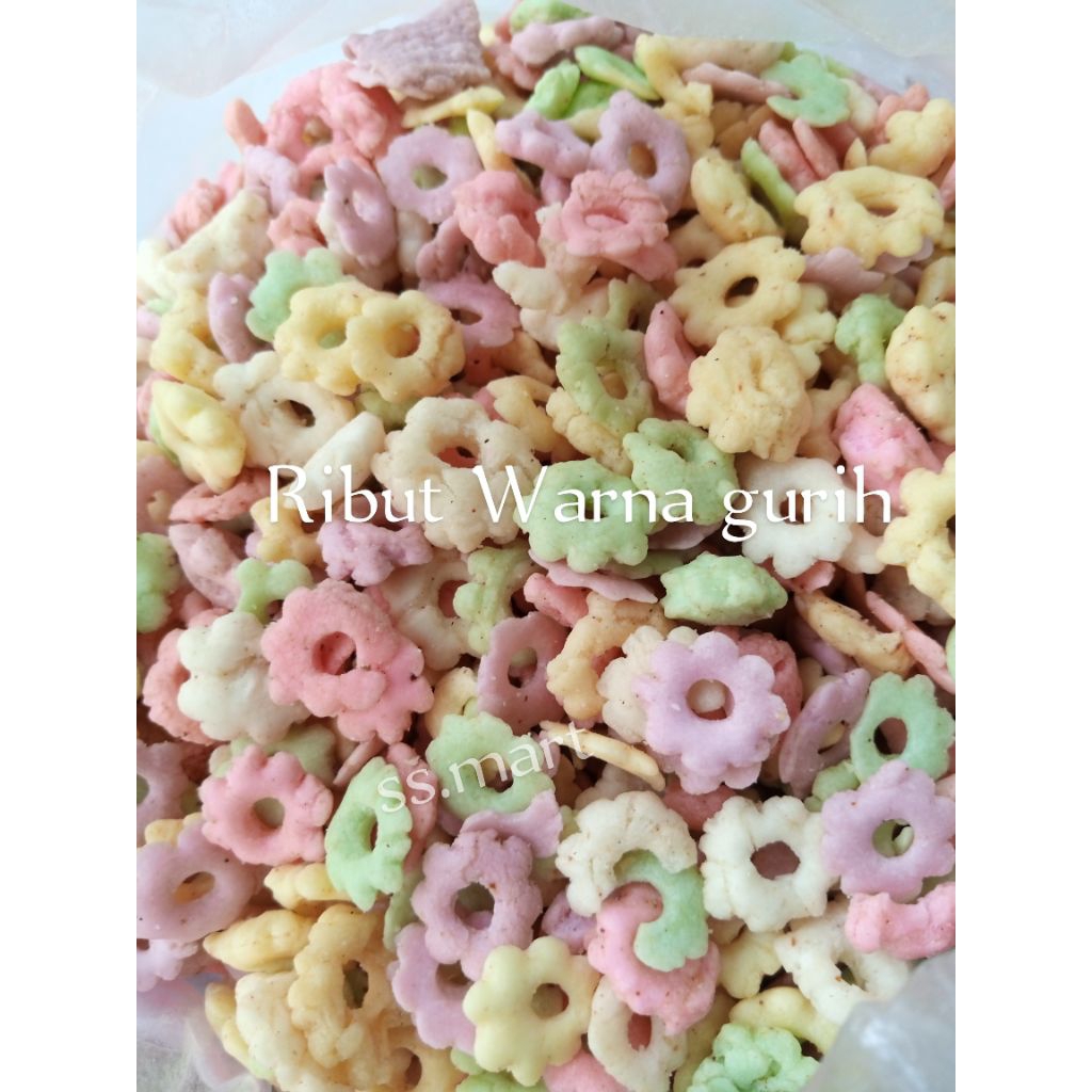 Jual Ribut sakura warna gurih gepeng ribut sakura gurih pilus ajisan ...