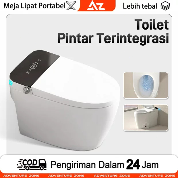 Kloset Duduk Pintar Luxury Keramik Full Automatic - Multifungsi Listrik American Standard Tidal System