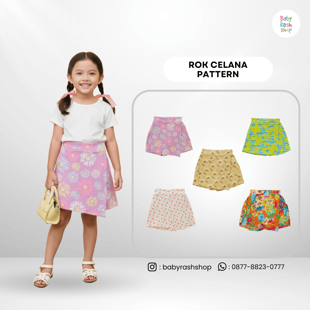 Jual Rok Celana Pattern/Rok anak perempuan | Shopee Indonesia