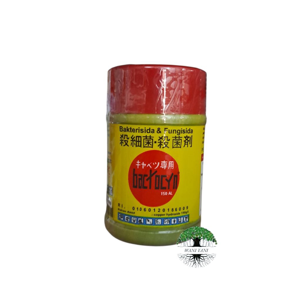Jual BACTOCYN 100ML 150AL fungisida bacterisida pencegah bacteri dan ...
